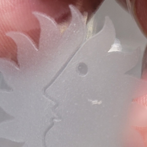 National Airlines First Class Etched Sun King Logo Vintage Cocktail Glasses - Picture 4 of 7